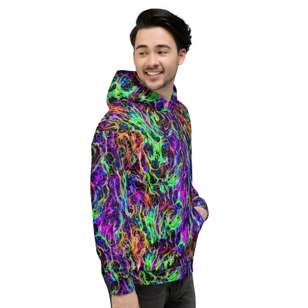 Nightwave Riot on Hoodie — Right