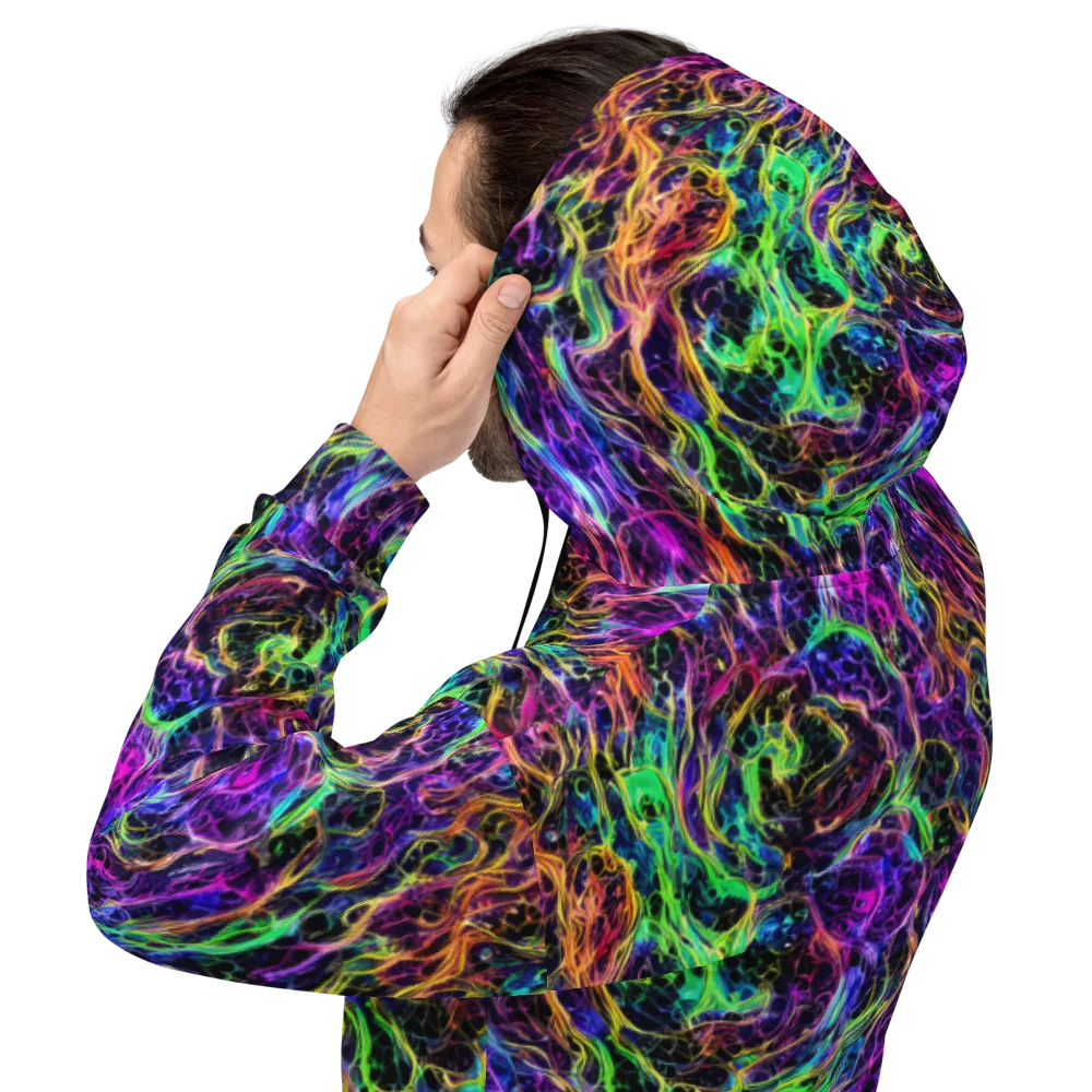 Nightwave Riot on Hoodie — Back