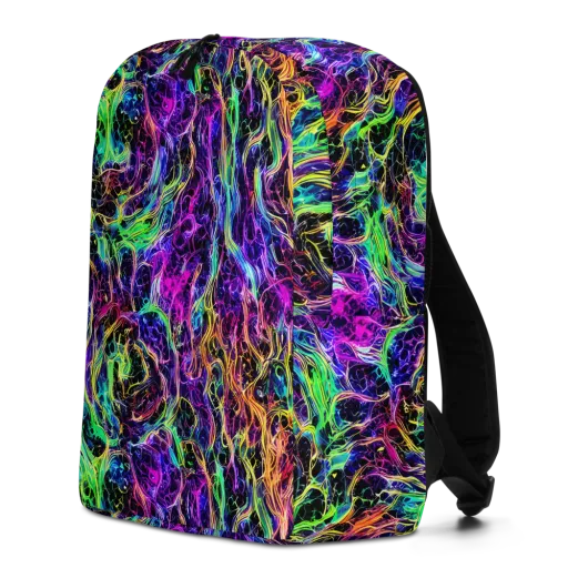 Nightwave Riot on a Minimalist Backpack
