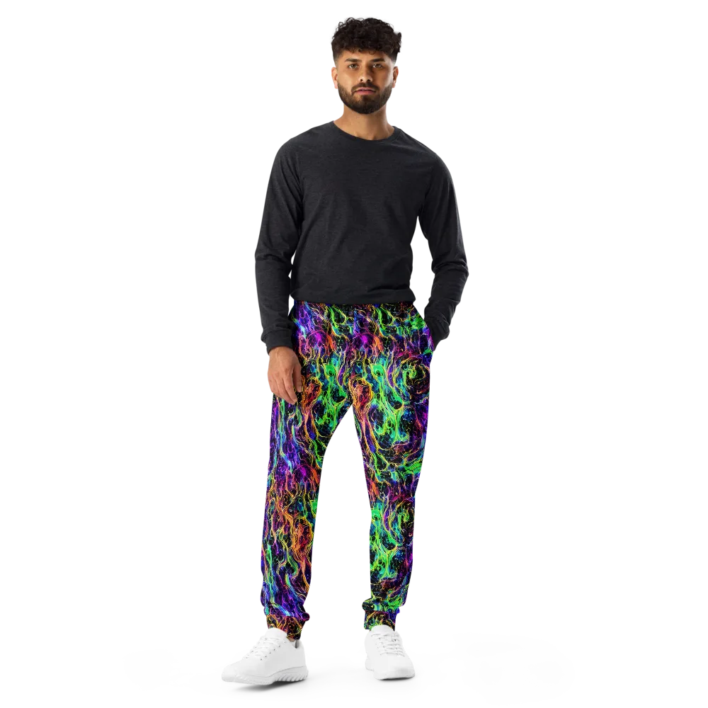 Nightwave Riot on Men's Joggers — Front