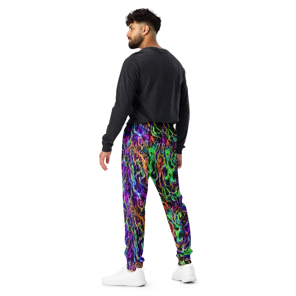 Nightwave Riot on Men's Joggers — Back