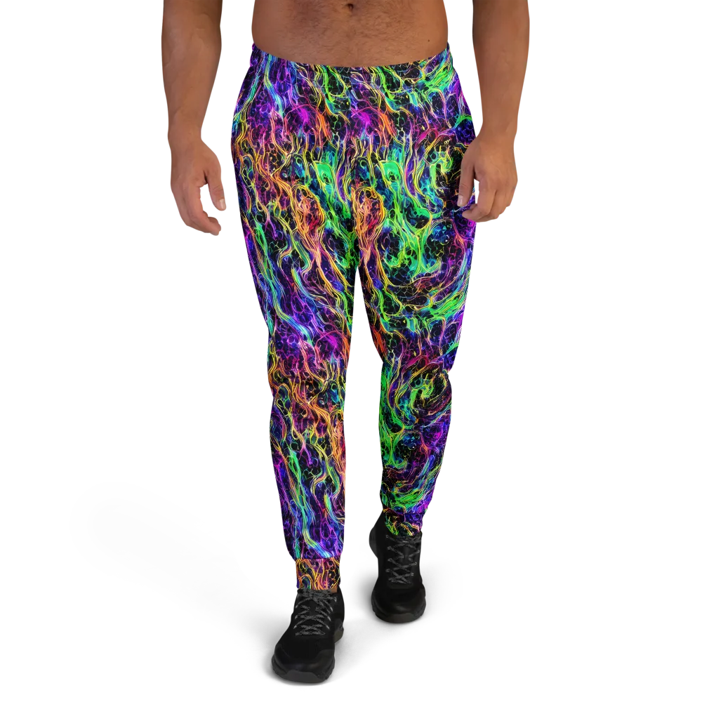 Nightwave Riot on Men's Joggers — Front