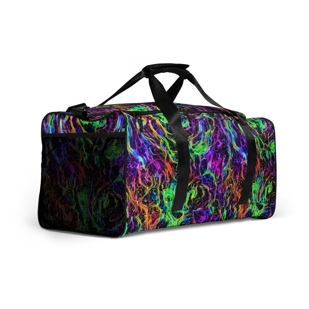 Nightwave Riot on Duffle Bag — Right Front
