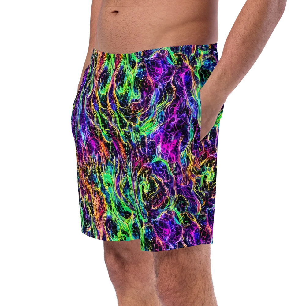Nightwave Riot on Swim Trunks — Left Front