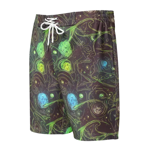 Starfield Scrolls on a Men's Board Shorts