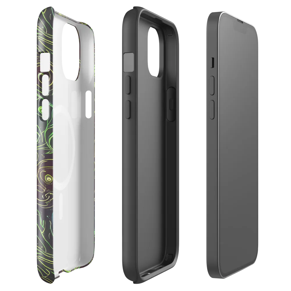 Starfield Scrolls on MagSafe Tough Case for iPhone® — Front