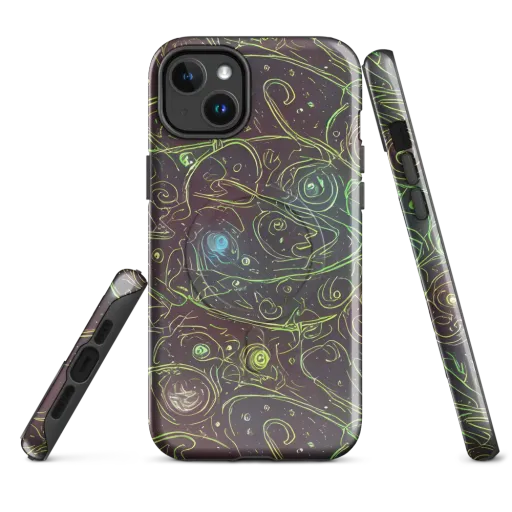 Starfield Scrolls on a MagSafe Tough Case for iPhone®