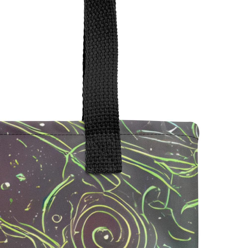 Starfield Scrolls on Tote Bag — Product details