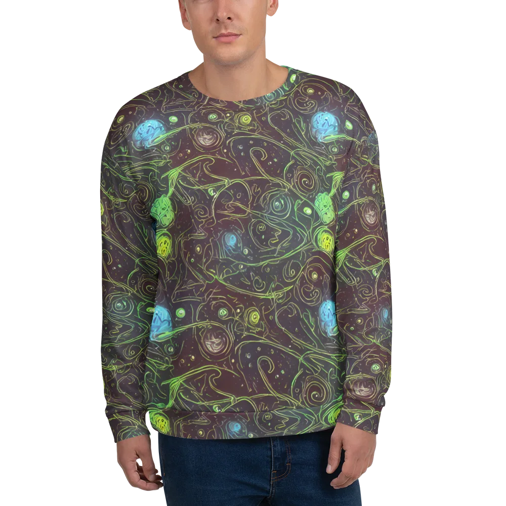 Starfield Scrolls on Sweatshirt — Front