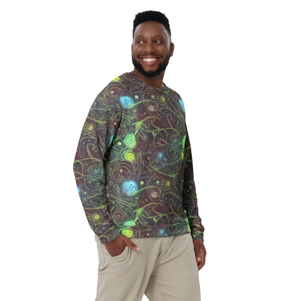 Starfield Scrolls on Sweatshirt — Front