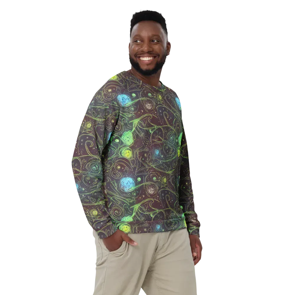Starfield Scrolls on Sweatshirt — Front