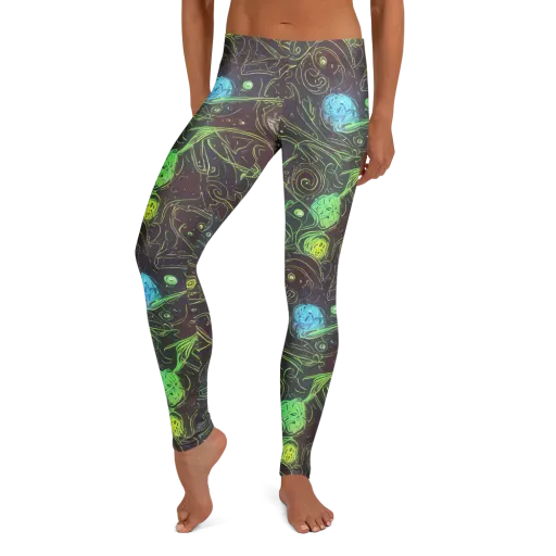 Starfield Scrolls on a Leggings