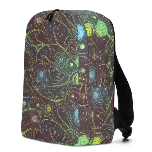 Starfield Scrolls on a Minimalist Backpack