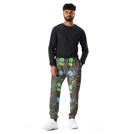 Starfield Scrolls on a Men's Joggers