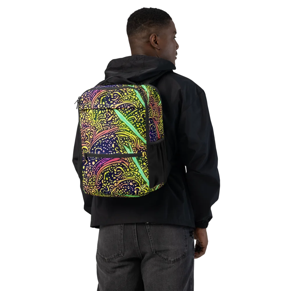 Isenbrant Illumination on Utility Backpack — Back