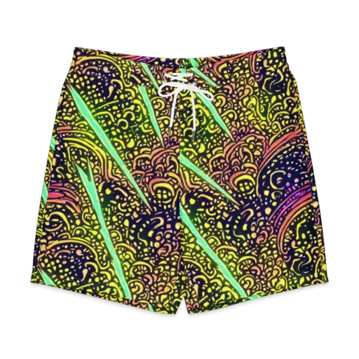 Isenbrant Illumination on a Men's Board Shorts