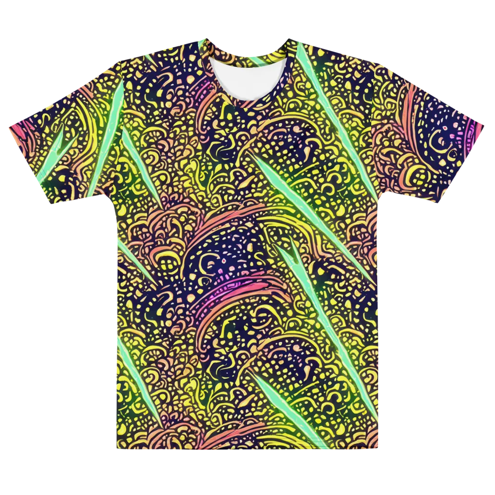 Isenbrant Illumination on Men's Cotton Crew Neck T-Shirt — Front