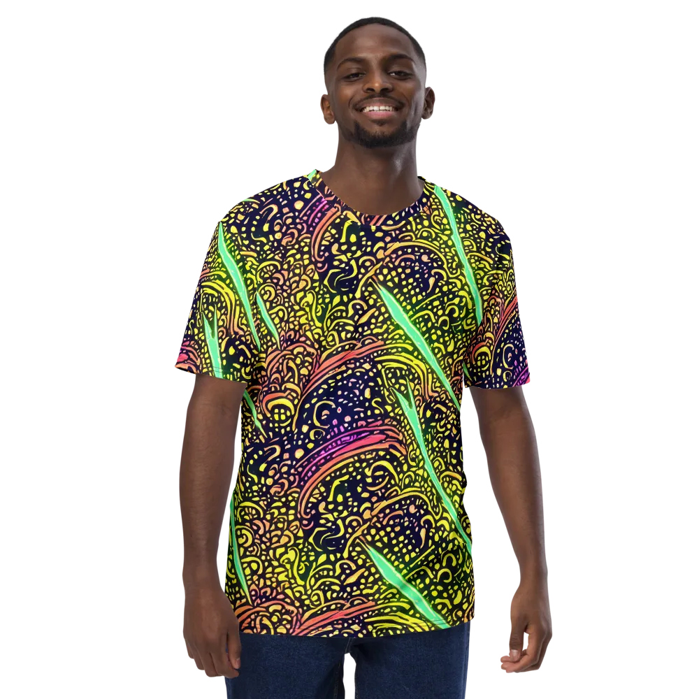 Isenbrant Illumination on Men's Crew Neck T-Shirt — Front