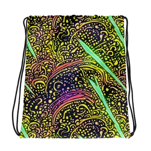 Isenbrant Illumination on a Drawstring Bag