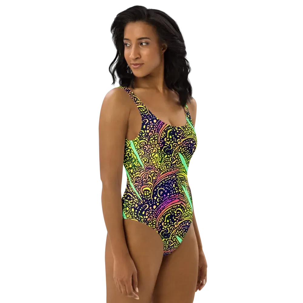 Isenbrant Illumination on One-Piece Swimsuit — Right