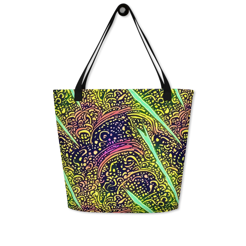 Isenbrant Illumination on Large Tote Bag W/ Pocket — Front