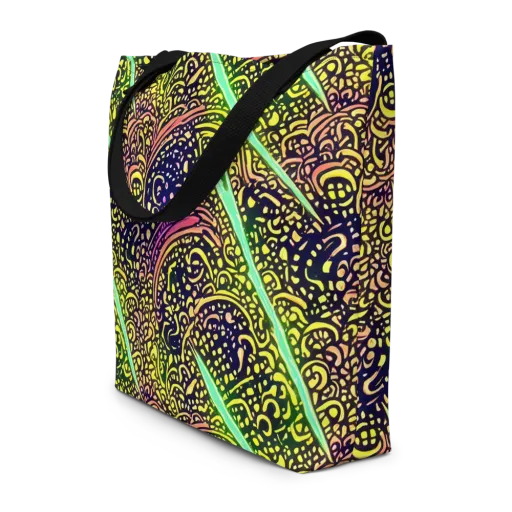 Isenbrant Illumination on a Large Tote Bag W/ Pocket