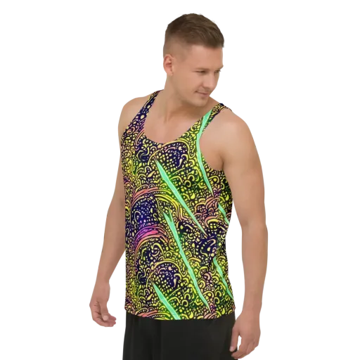 Isenbrant Illumination on a Men's Tank Top
