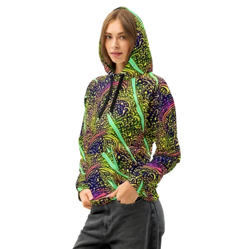 Isenbrant Illumination on a Cotton Hoodie