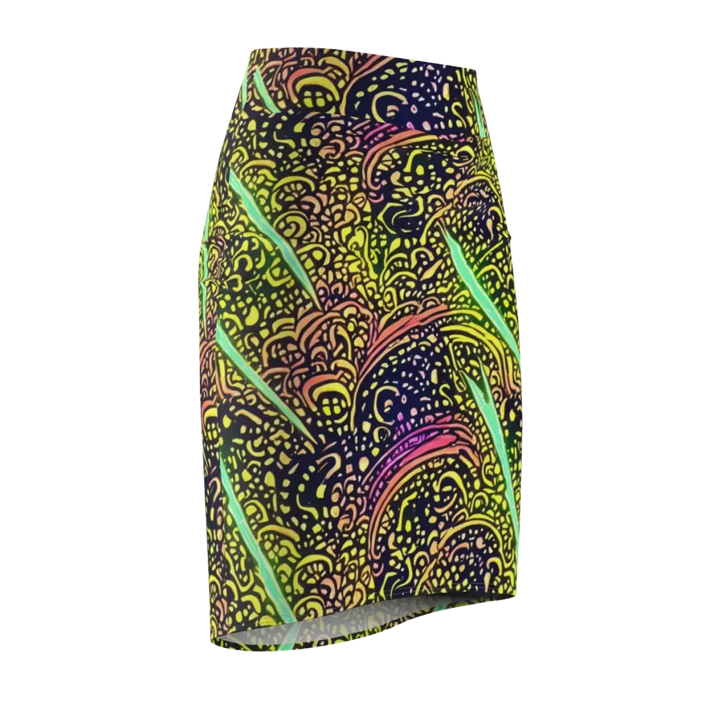 Isenbrant Illumination on Pencil Skirt — Front Side