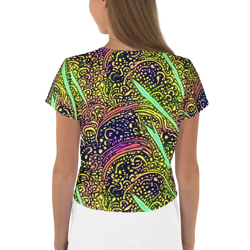 Isenbrant Illumination on Crop Tee — Back