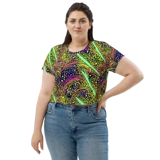 Isenbrant Illumination on a Crop Tee