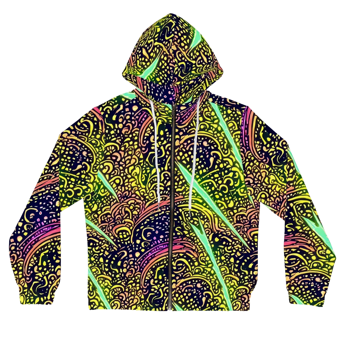 Isenbrant Illumination on Women's Full-Zip Hoodie — Front