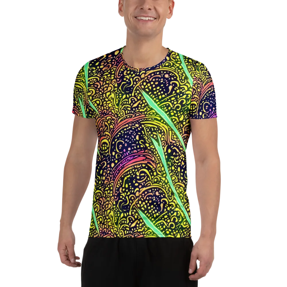 Isenbrant Illumination on Men's Athletic T-Shirt — Front