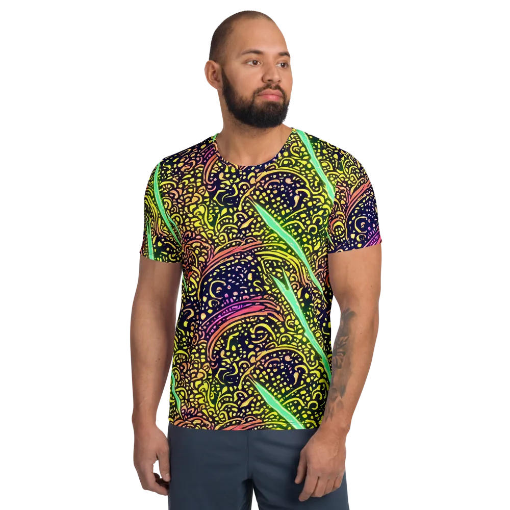 Isenbrant Illumination on Men's Athletic T-Shirt — Front