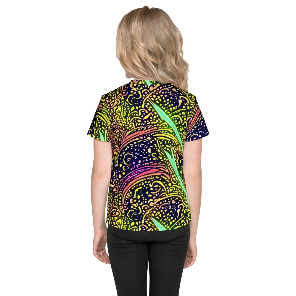 Isenbrant Illumination on Kids Crew Neck T-Shirt — Back