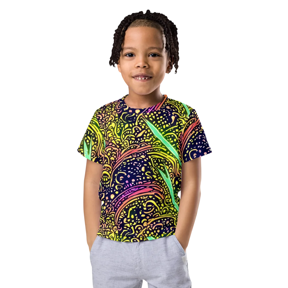 Isenbrant Illumination on Kids Crew Neck T-Shirt — Front