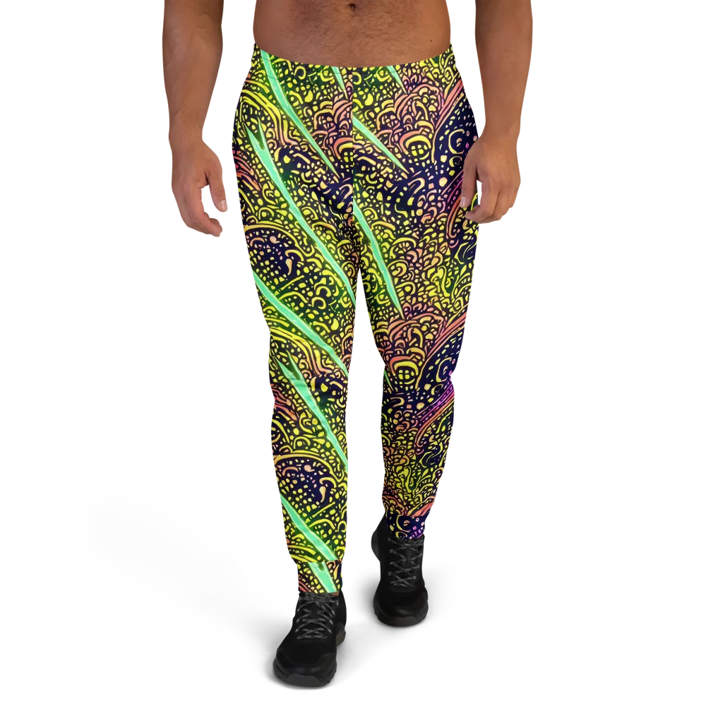 Isenbrant Illumination on Men's Joggers — Front