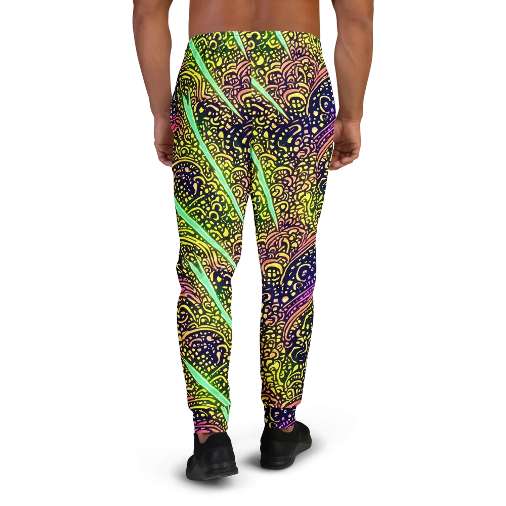 Isenbrant Illumination on Men's Joggers — Back