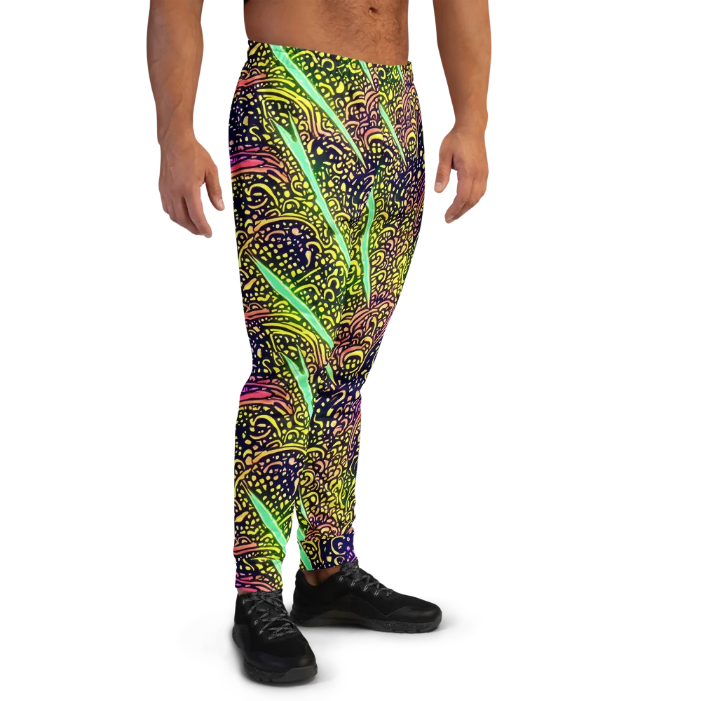 Isenbrant Illumination on Men's Joggers — Right