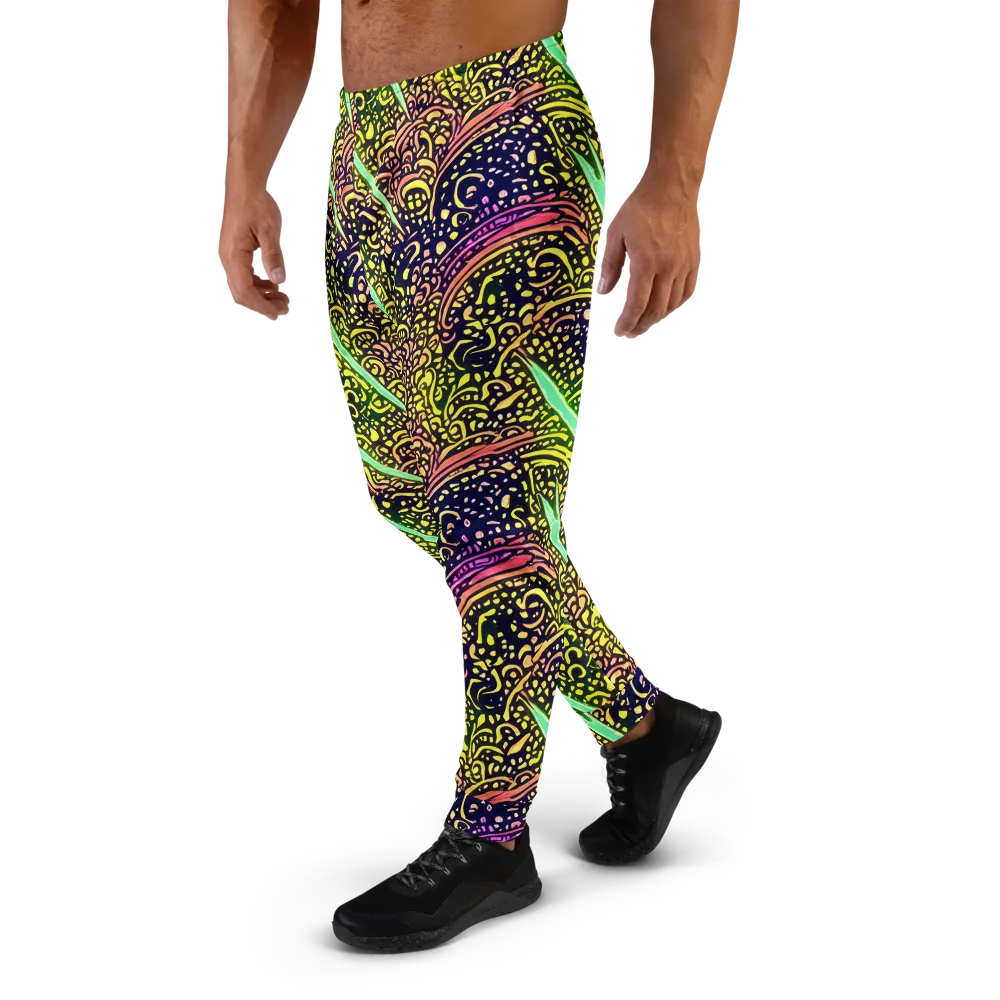 Isenbrant Illumination on Men's Joggers — Left