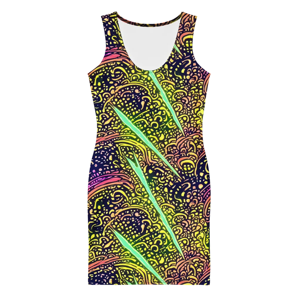 Isenbrant Illumination on Bodycon Dress — Front