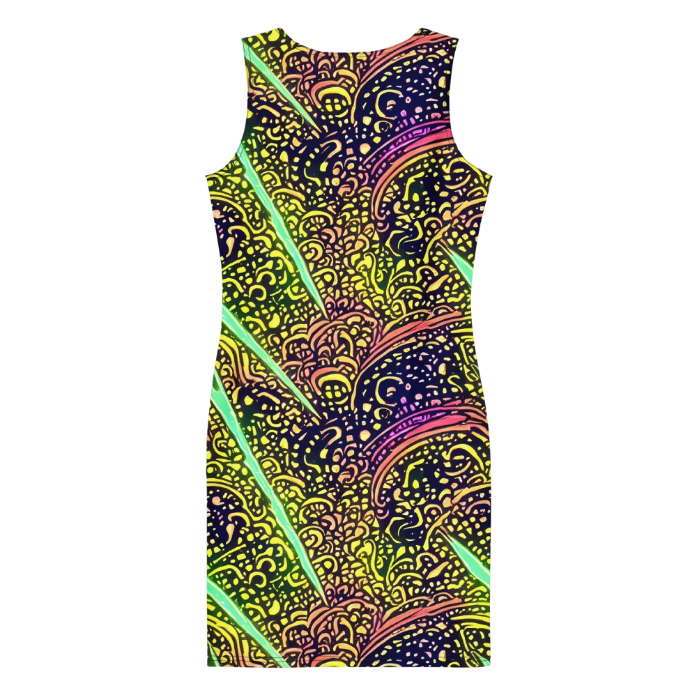Isenbrant Illumination on Bodycon Dress — Back