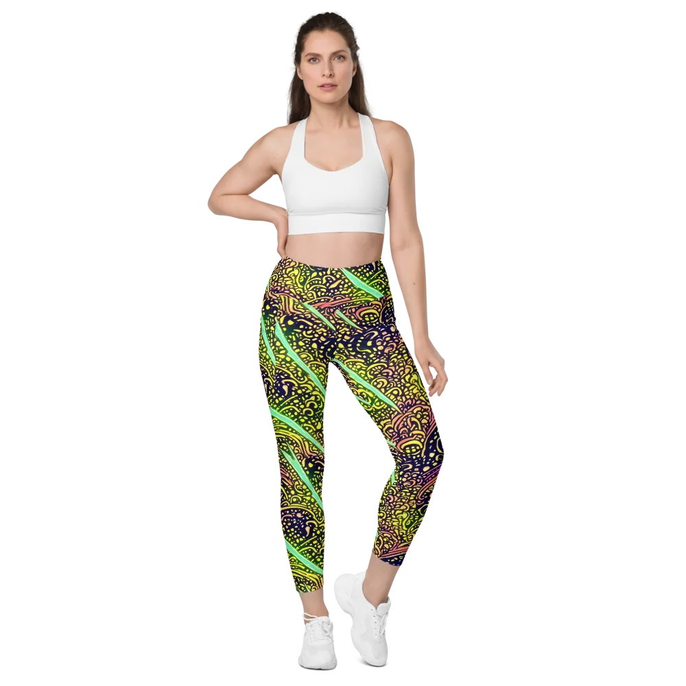 Isenbrant Illumination on Leggings with Pockets — Front