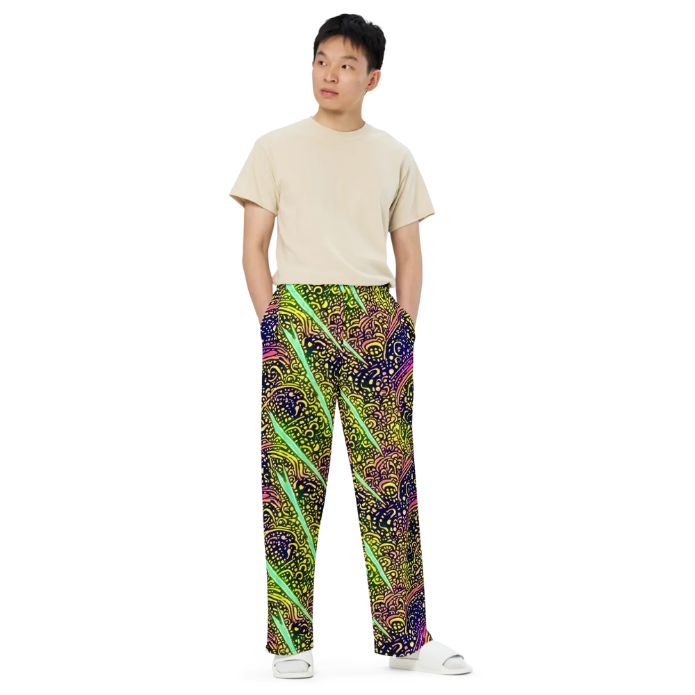Isenbrant Illumination on Wide-Leg Pants — Front