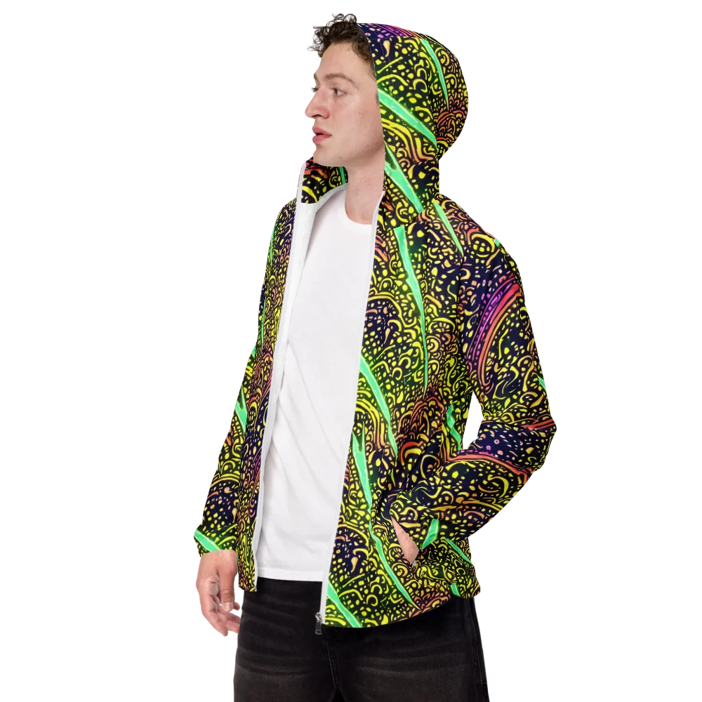 Isenbrant Illumination on Men's Windbreaker — Left Front