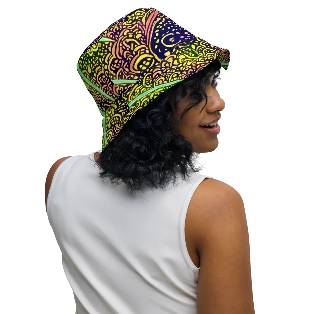 Isenbrant Illumination on Reversible Bucket Hat — Right Outside