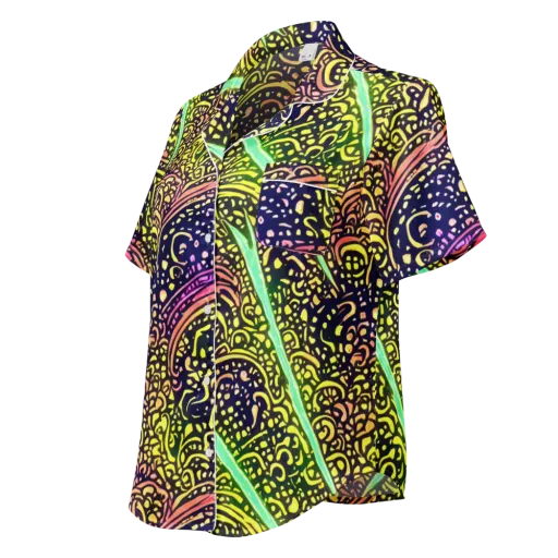 Isenbrant Illumination on a Women's Short Sleeve Pajama Top
