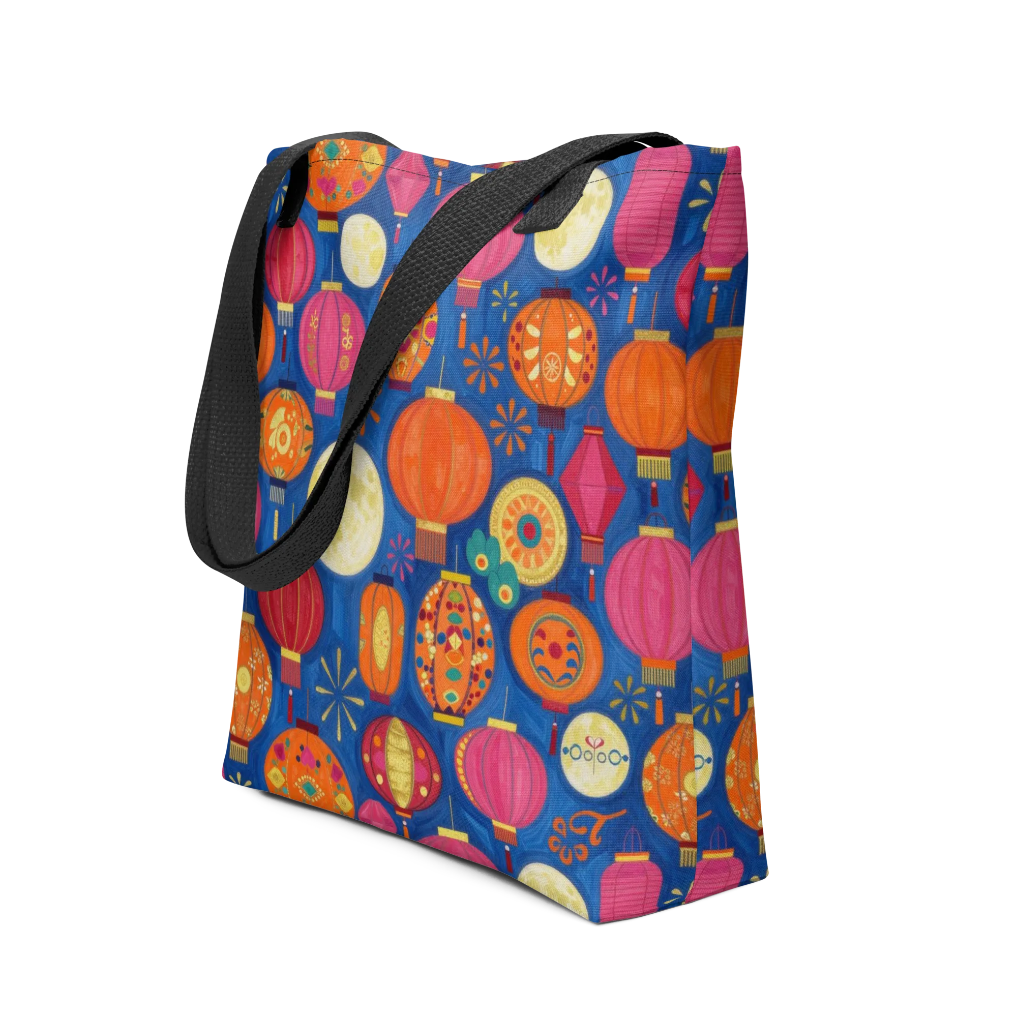 Indigo Afterglow on Tote Bag — Front