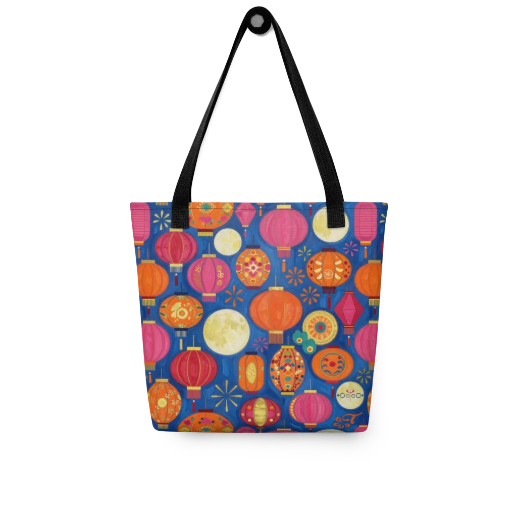 Indigo Afterglow on Tote Bag — Front