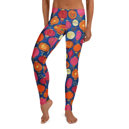 Indigo Afterglow on a Leggings